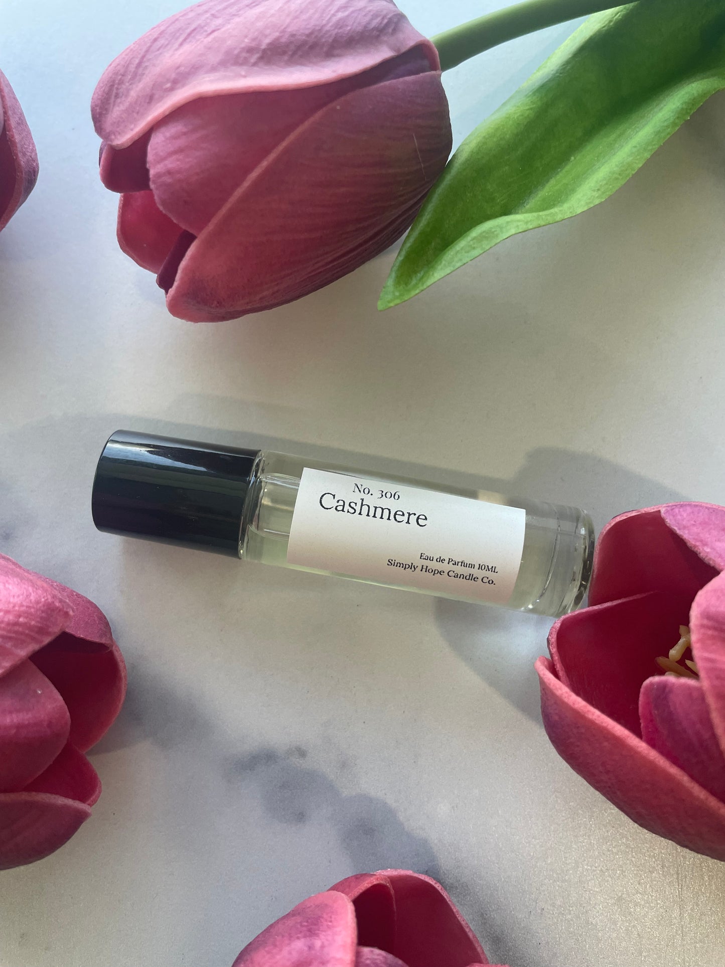 Perfume Rollerball 10 ml., Cashmere, Fresh Clean Everyday Scent, Powder & Vanilla Scent