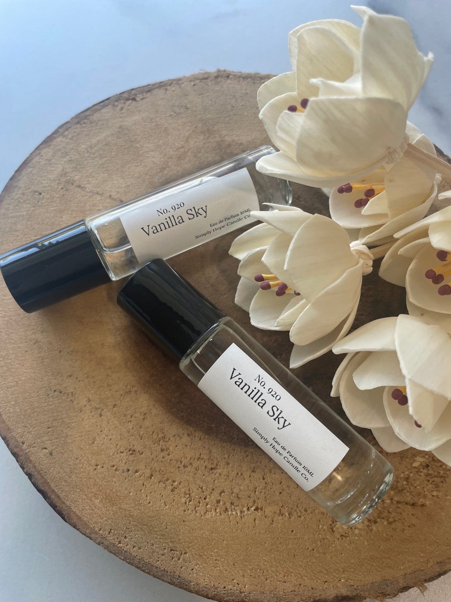 Perfume Rollerball 10 ml., Vanilla Sky, Fresh Clean Everyday Scent, Gourmand Scent