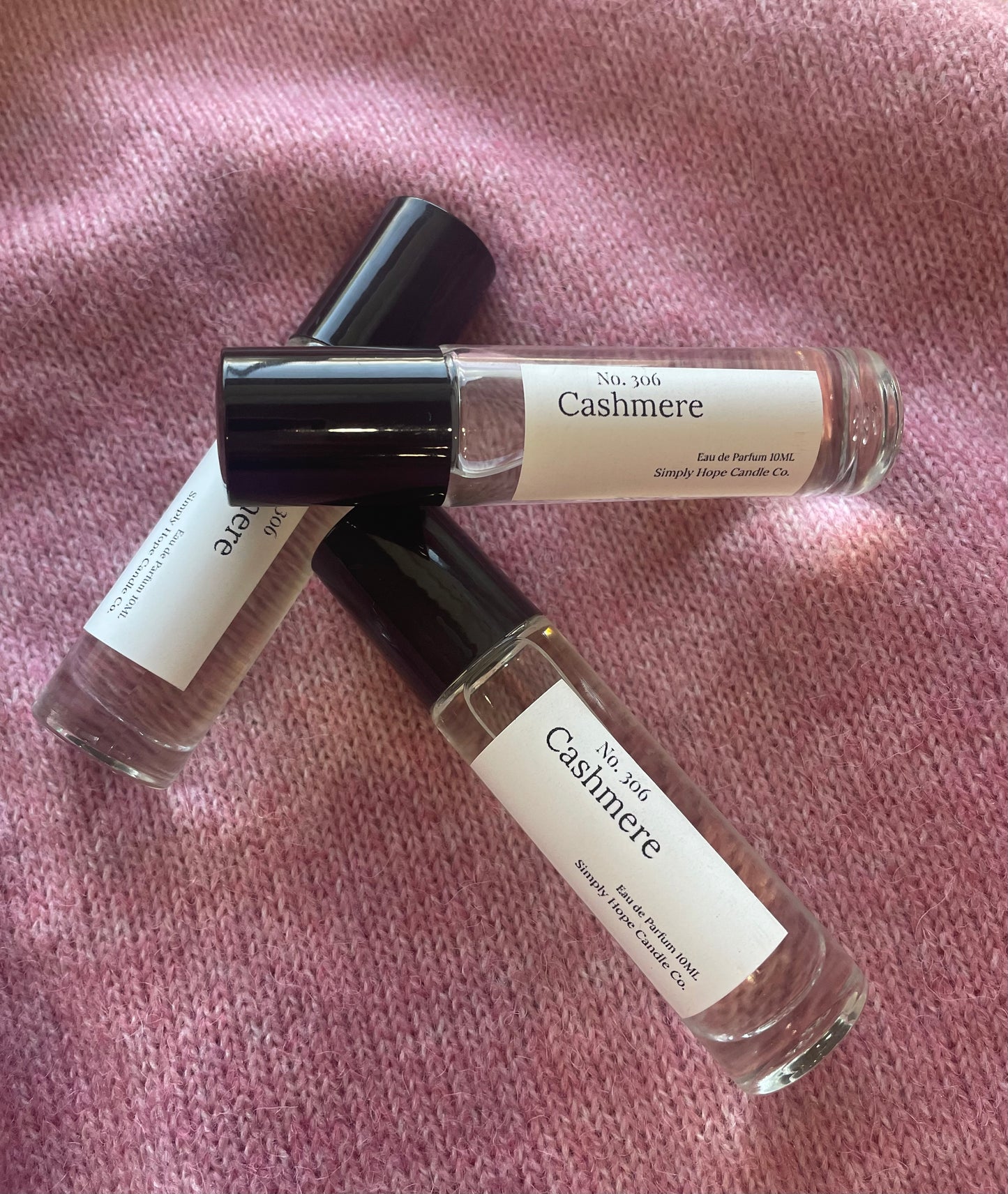 Perfume Rollerball 10 ml., Cashmere, Fresh Clean Everyday Scent, Powder & Vanilla Scent