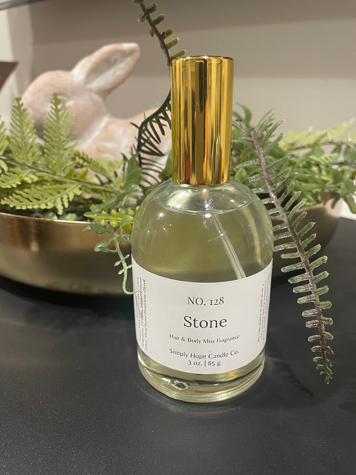 Body Spray, Hair & Body Mist, 3 oz., Stone, Multi Purpose, Room and Linen Spray
