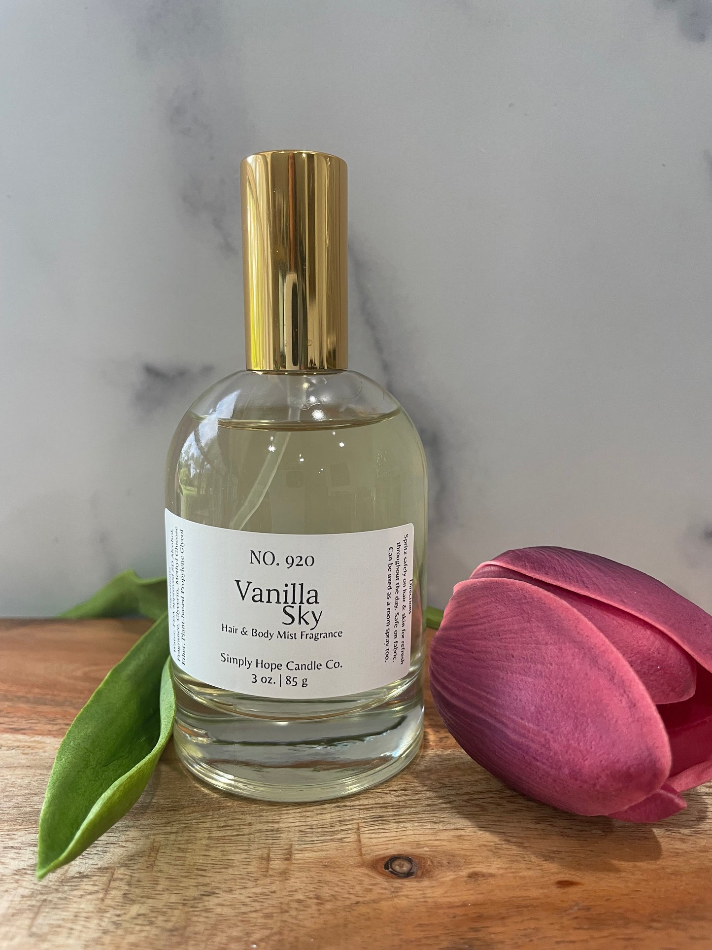Body Spray, Hair & Body Mist, 3 oz., Vanilla Sky, Multi Purpose, Room and Linen Spray