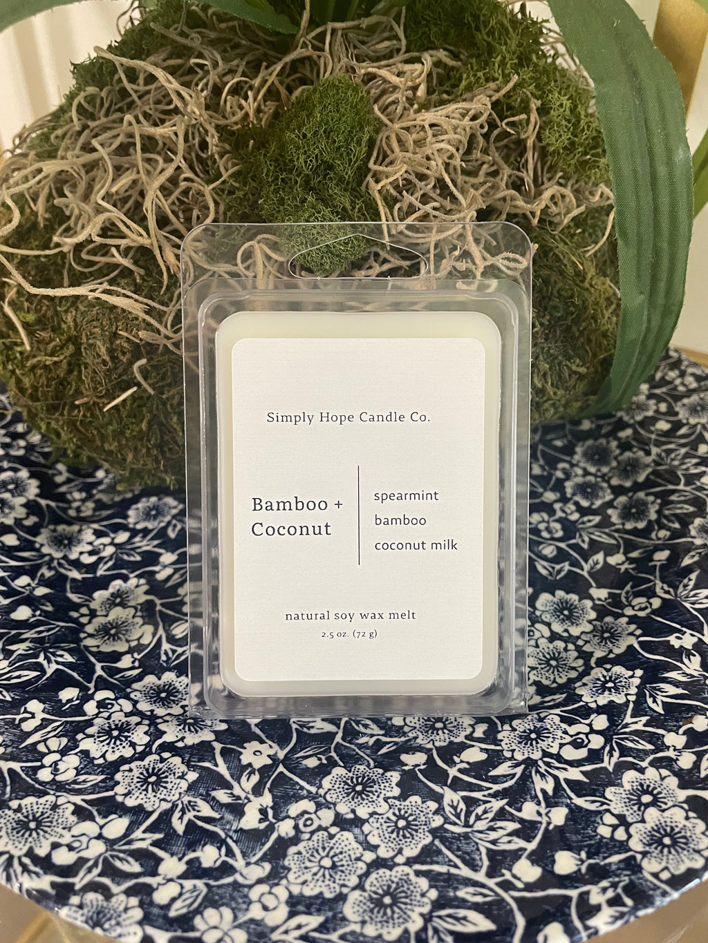 Bamboo + Coconut Wax Melt