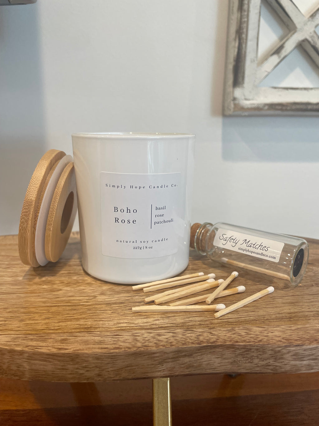 Boho Rose ( basil + rose + patchouli)