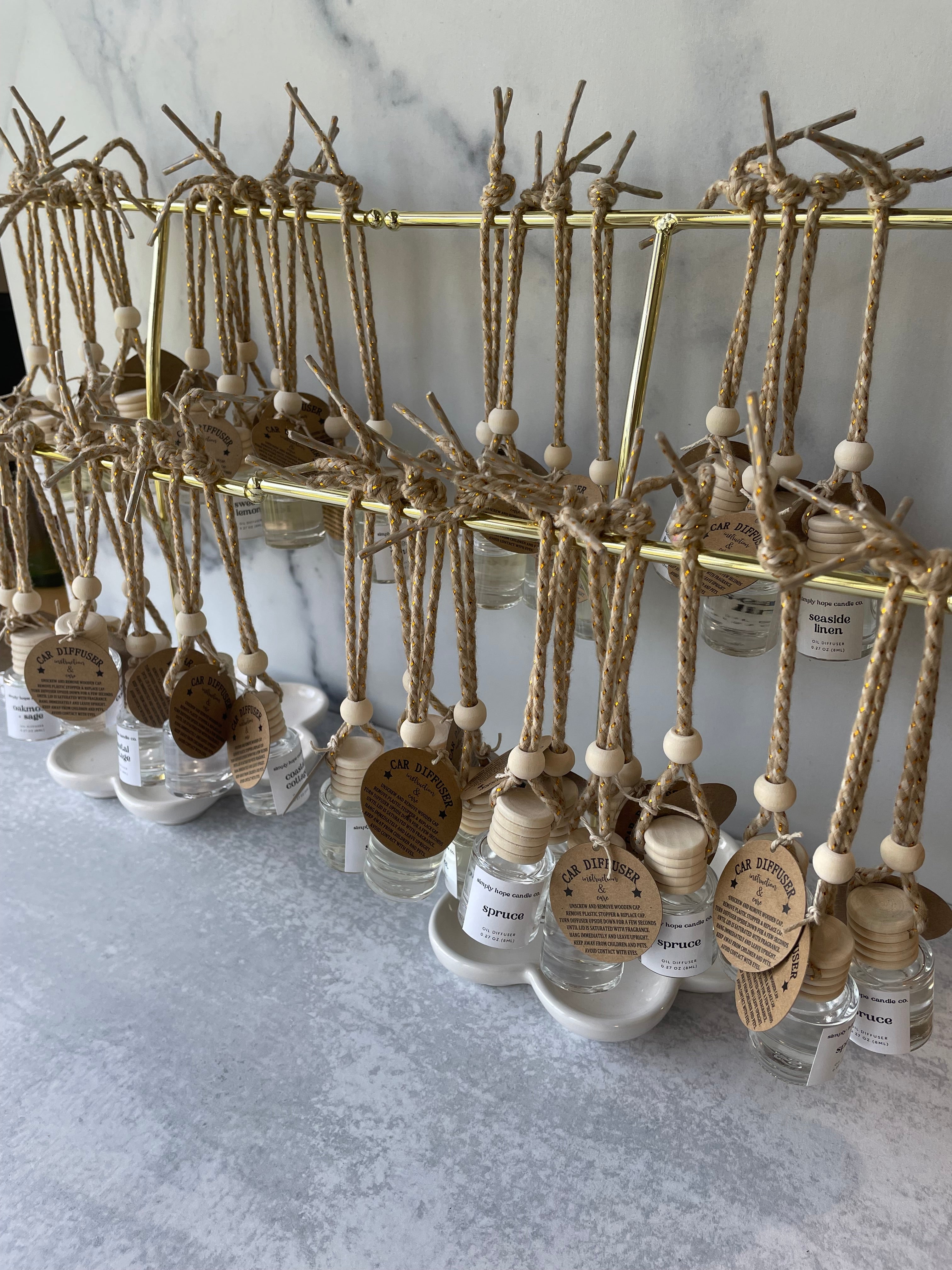 Car Diffuser, Car Freshies, Hanging Car Diffuser, Car Accessories, Car Freshener Gift