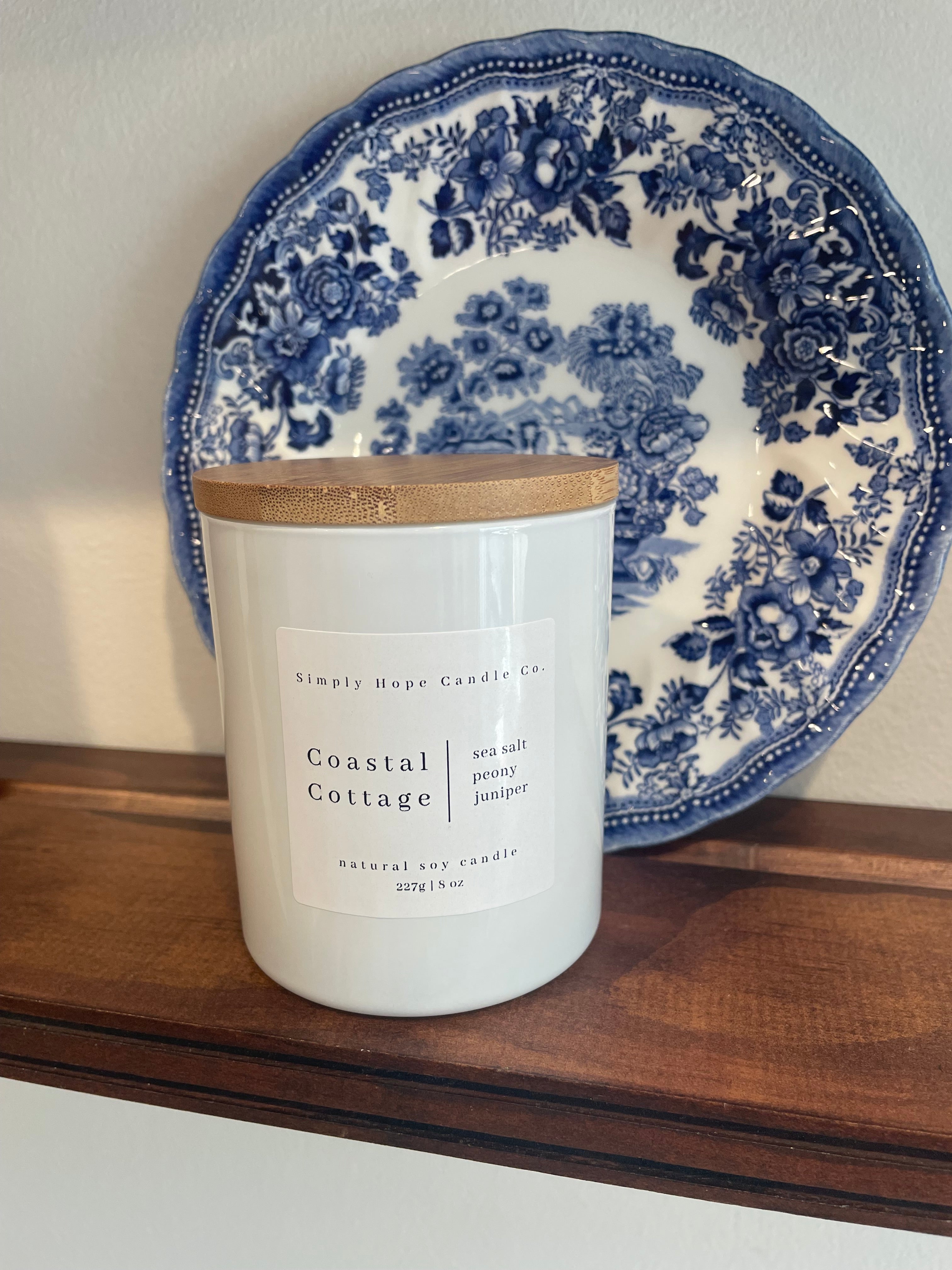 Coastal Cottage (sea salt + peony + juniper)