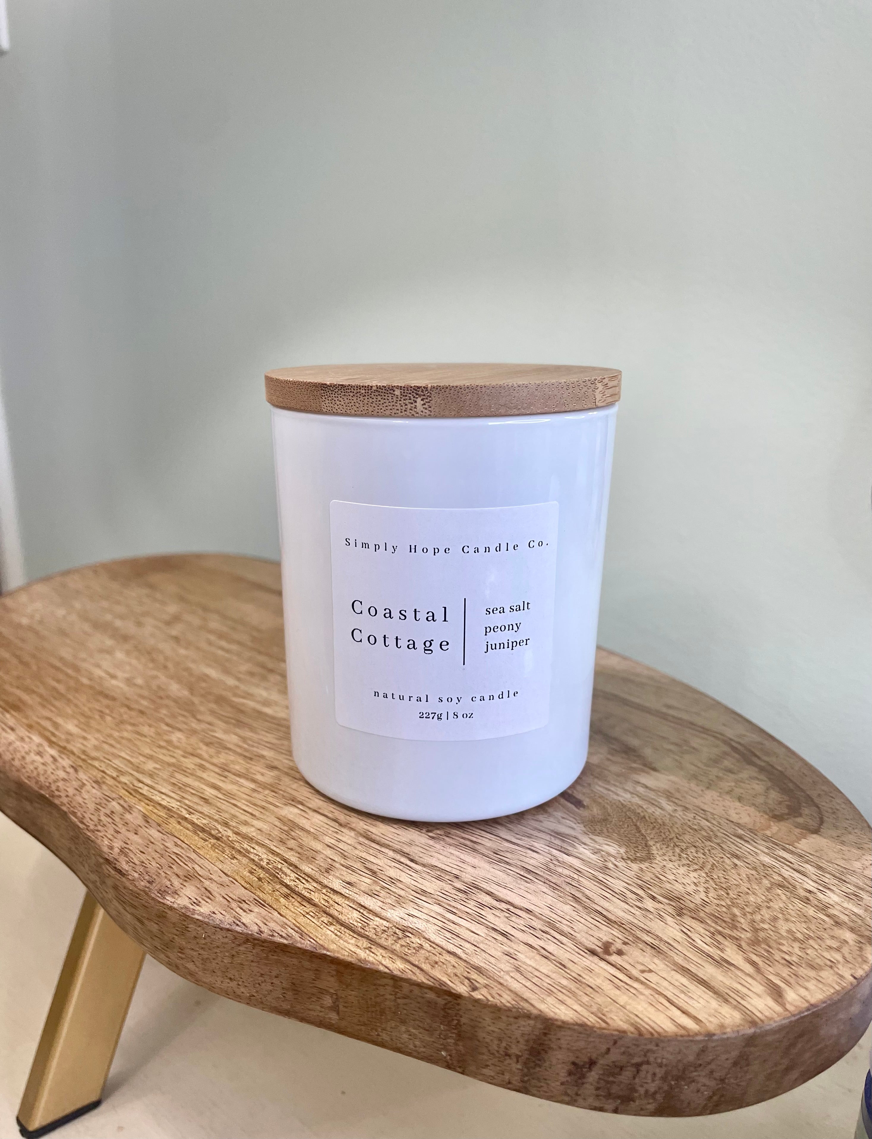 Coastal Cottage (sea salt + peony + juniper)