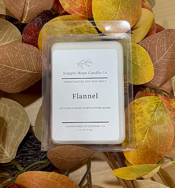 Flannel (almond + coriander + leather + smoky woods)