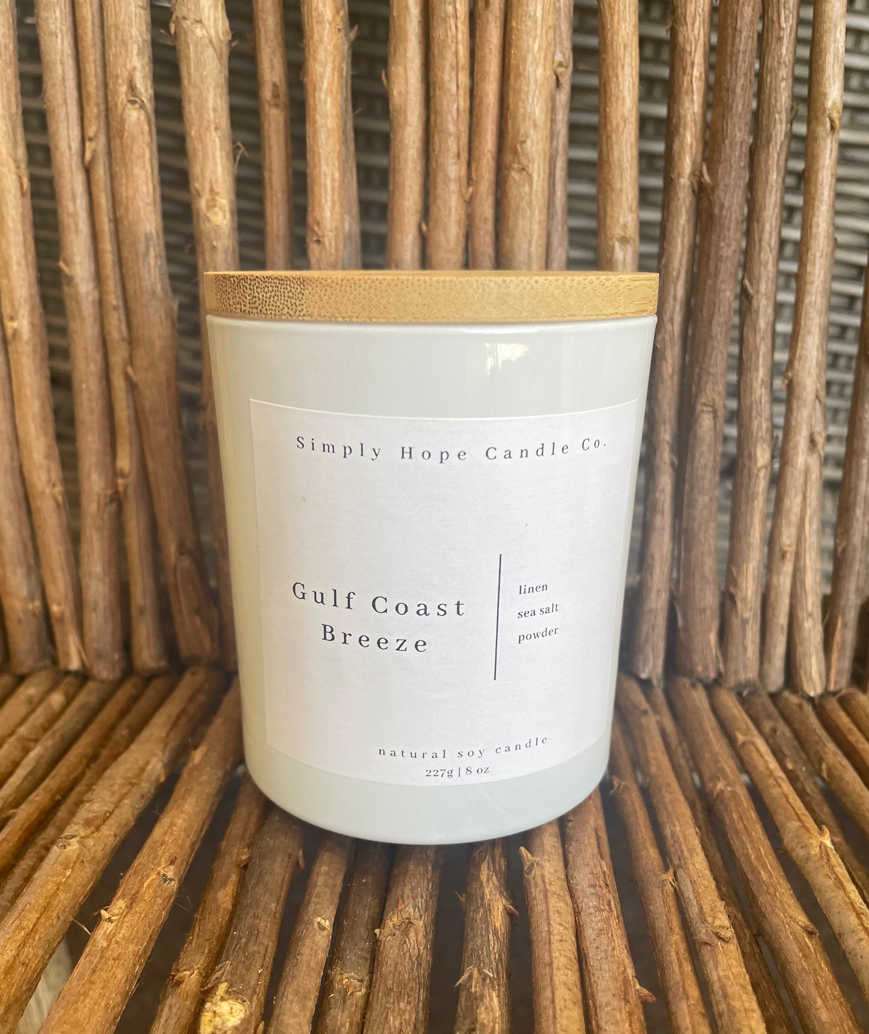 Gulf Coast Breeze (linen + sea salt + powder)