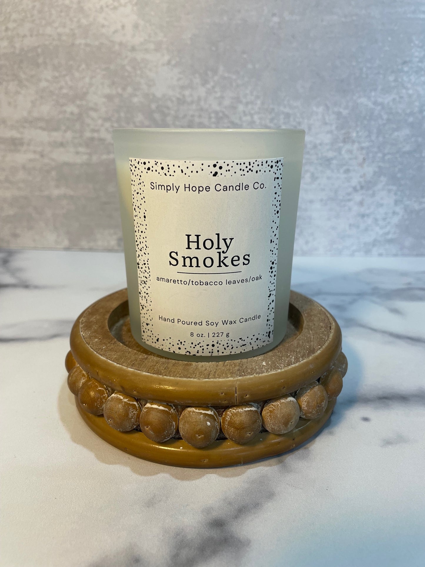 Holy Smokes Soy Candle