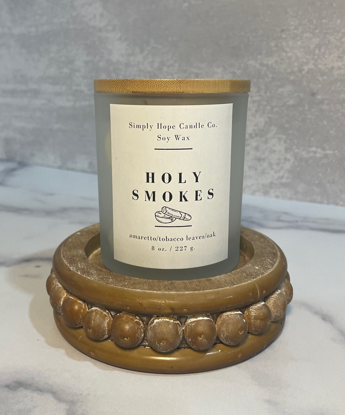 Holy Smokes Soy Candle