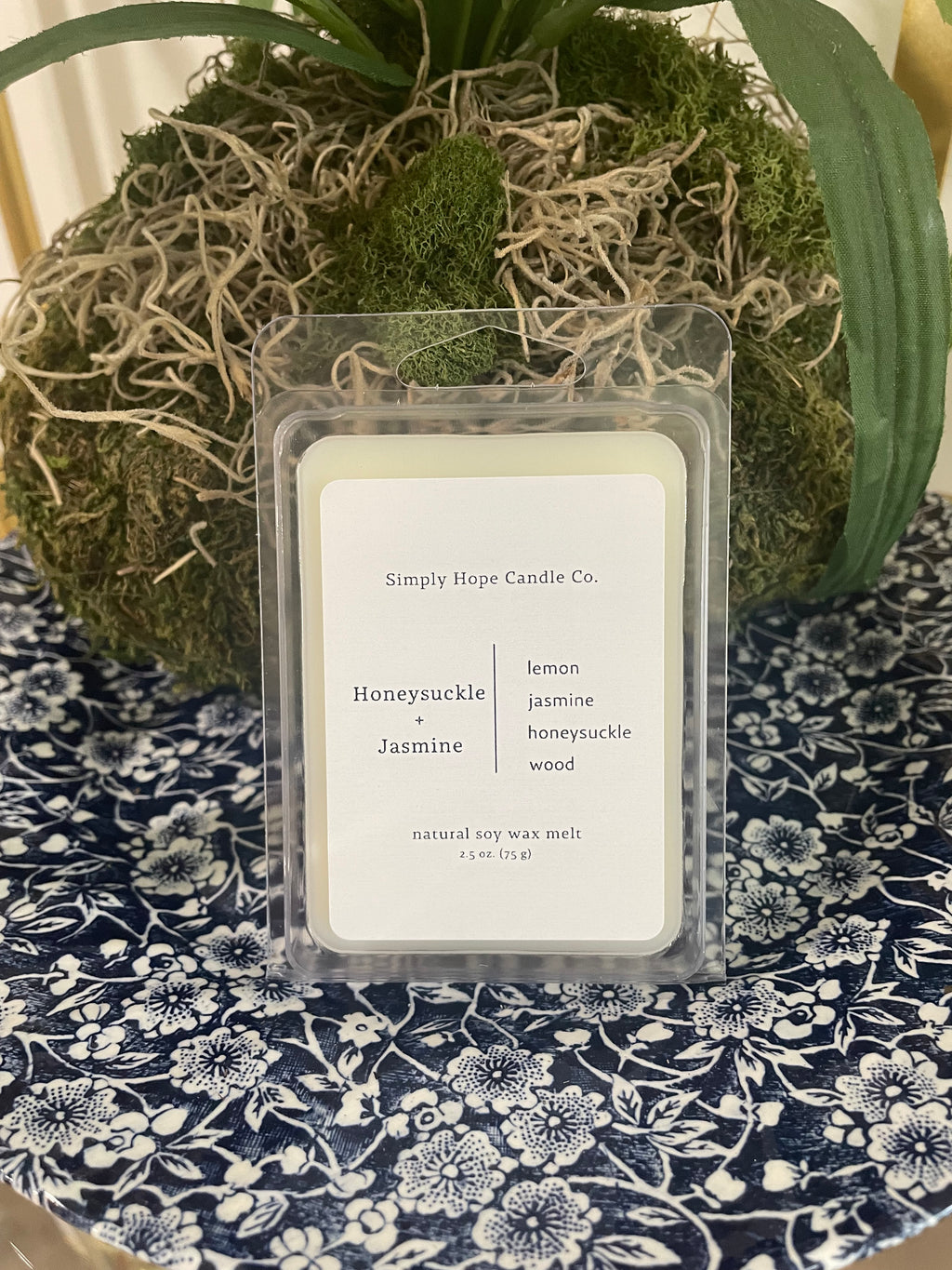 Honeysuckle + Jasmine Wax Melt