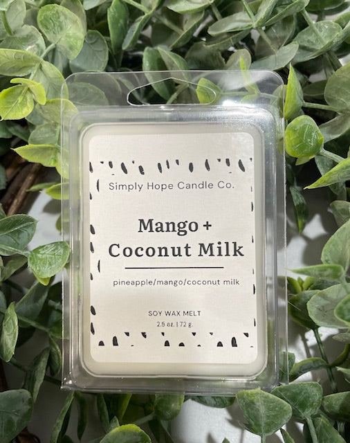 Mango + Coconut Milk Wax Melt