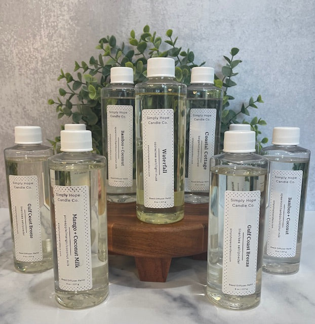 Reed Diffuser Refill 8 oz with reeds