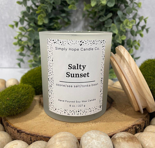 Salty Sunset Soy Candle