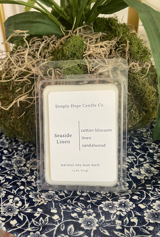 Seaside Linen Wax Melt