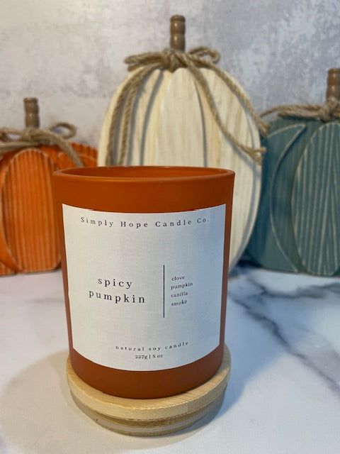 Spicy Pumpkin (clove + pumpkin + vanilla + smoke)