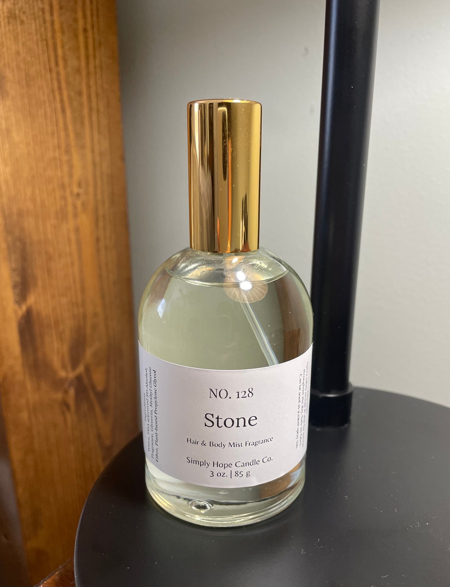 Body Spray, Hair & Body Mist, 3 oz., Stone, Multi Purpose, Room and Linen Spray