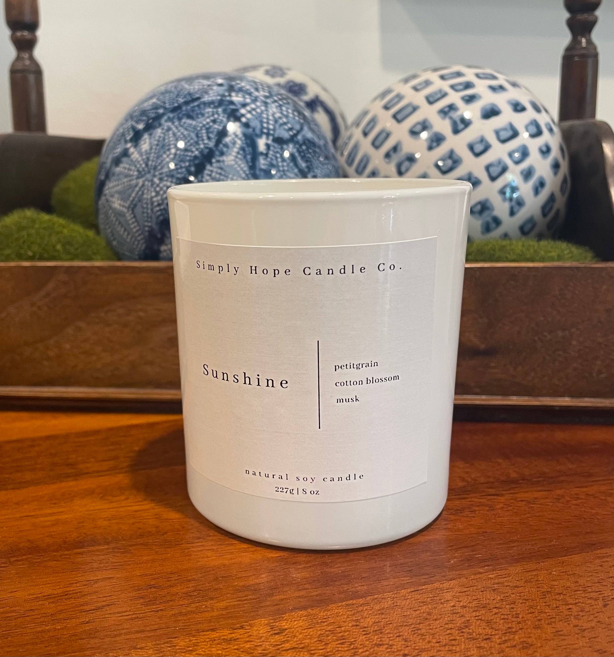 Sunshine (petitgrain + cotton blossom + musk)