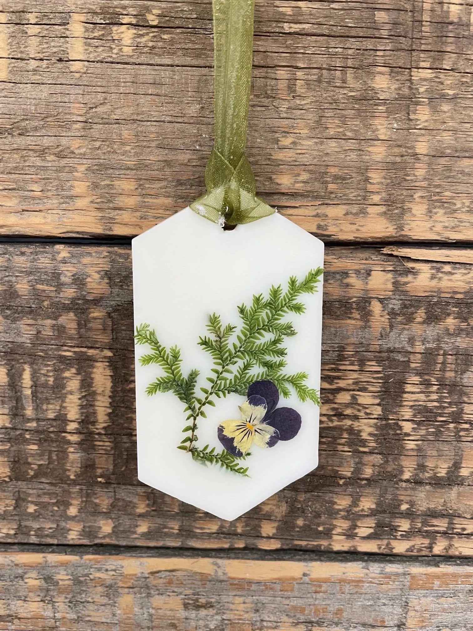 Scented Soy Wax Sachet Tablet Freshener with Dried Flowers Aromatherapy Gift Party Favors
