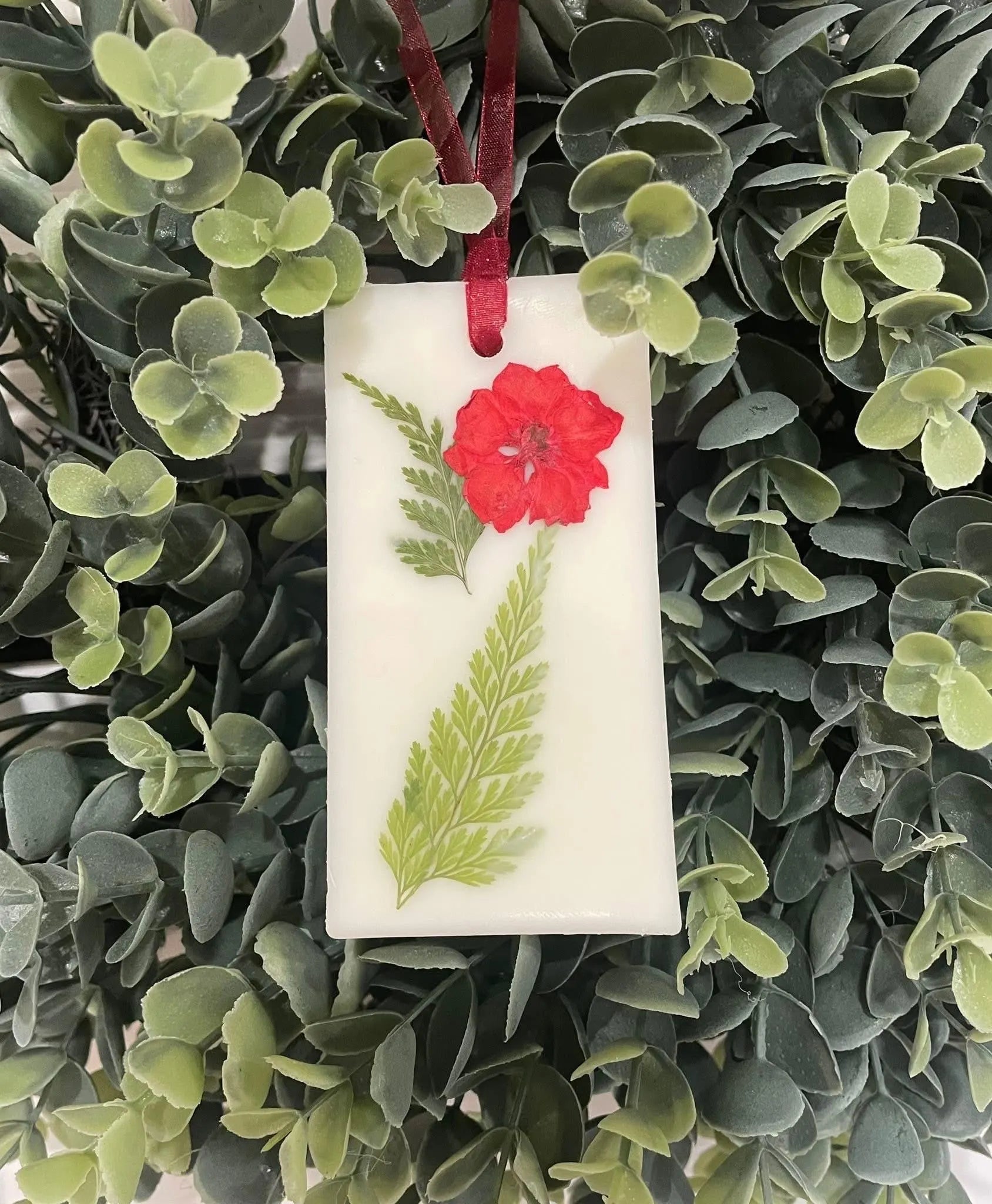 Scented Soy Wax Sachet Tablet Freshener with Dried Flowers Aromatherapy Gift Party Favors