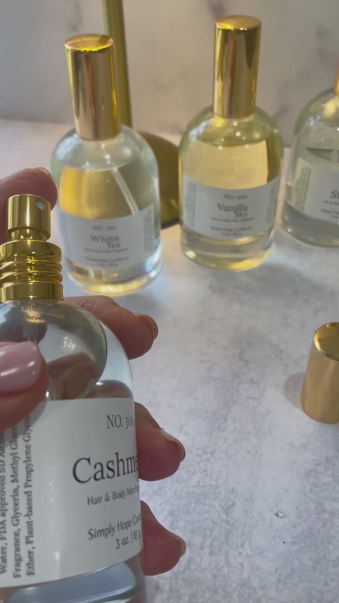 White Tea 3 oz (citrus + spice + wood)